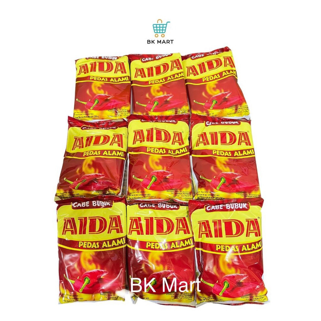 

Cabe Bubuk Pedas Aida 250 gr | Cabe Giling Bubuk Aida