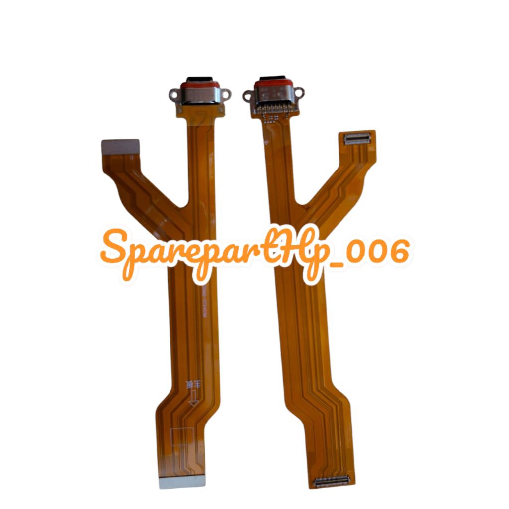 FLEXIBEL CHARGER REALME 5 PRO PLUS KONEKTOR CHARGER ORI