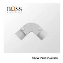 Elbow Pipa Boss 20mm putih