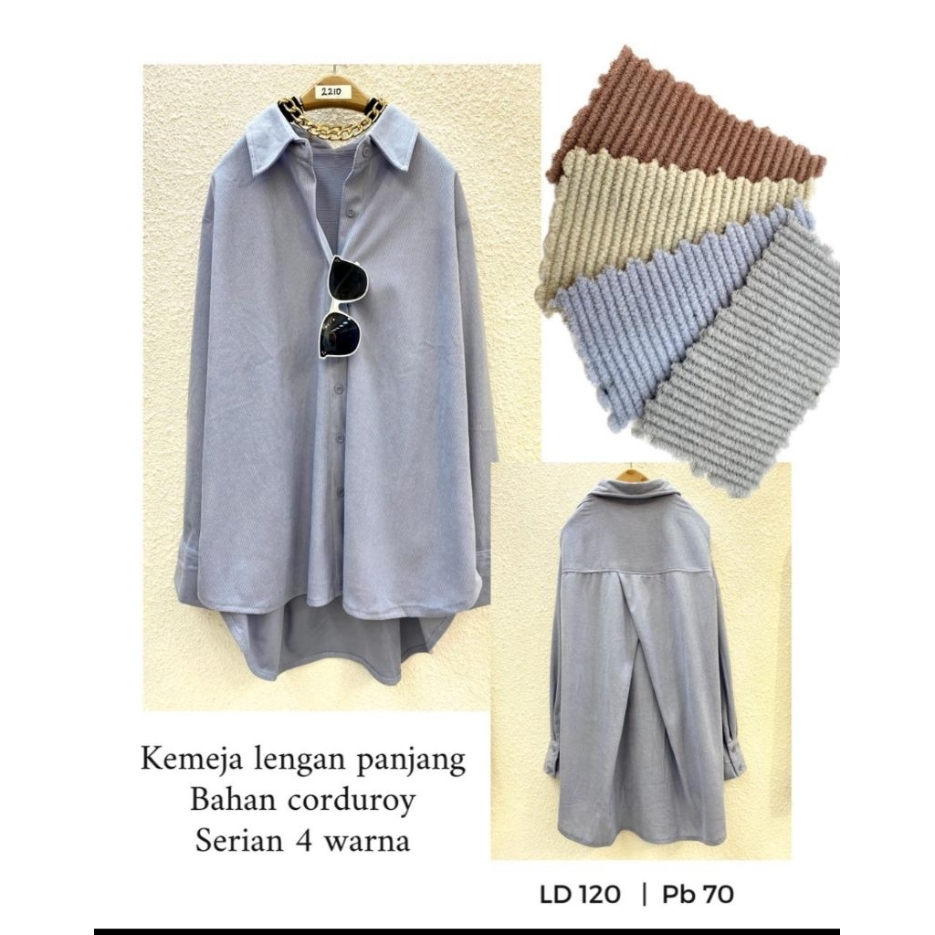 KEMEJAWANITA/ATASAN WANITA/BLOUSE WANITA KODORAY IMPORT WANITA LD 120
