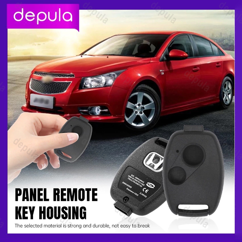 Casing Kunci Honda 2 Lobang Cover Key Duplikat /Cover Kunci Mobil/Sarung Remote Honda Case Kunci Mob
