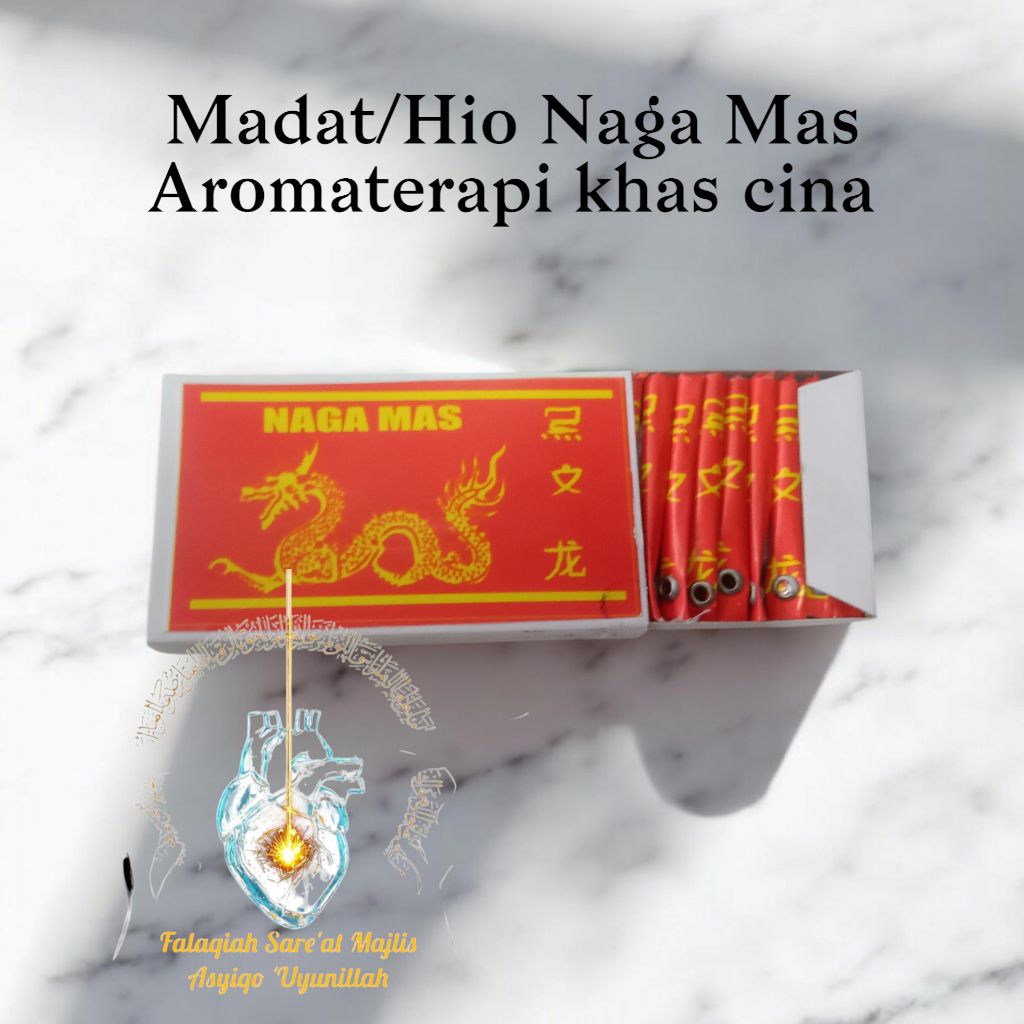 Hio Basah Aromaterapi Khas Cina Cap Naga Mas