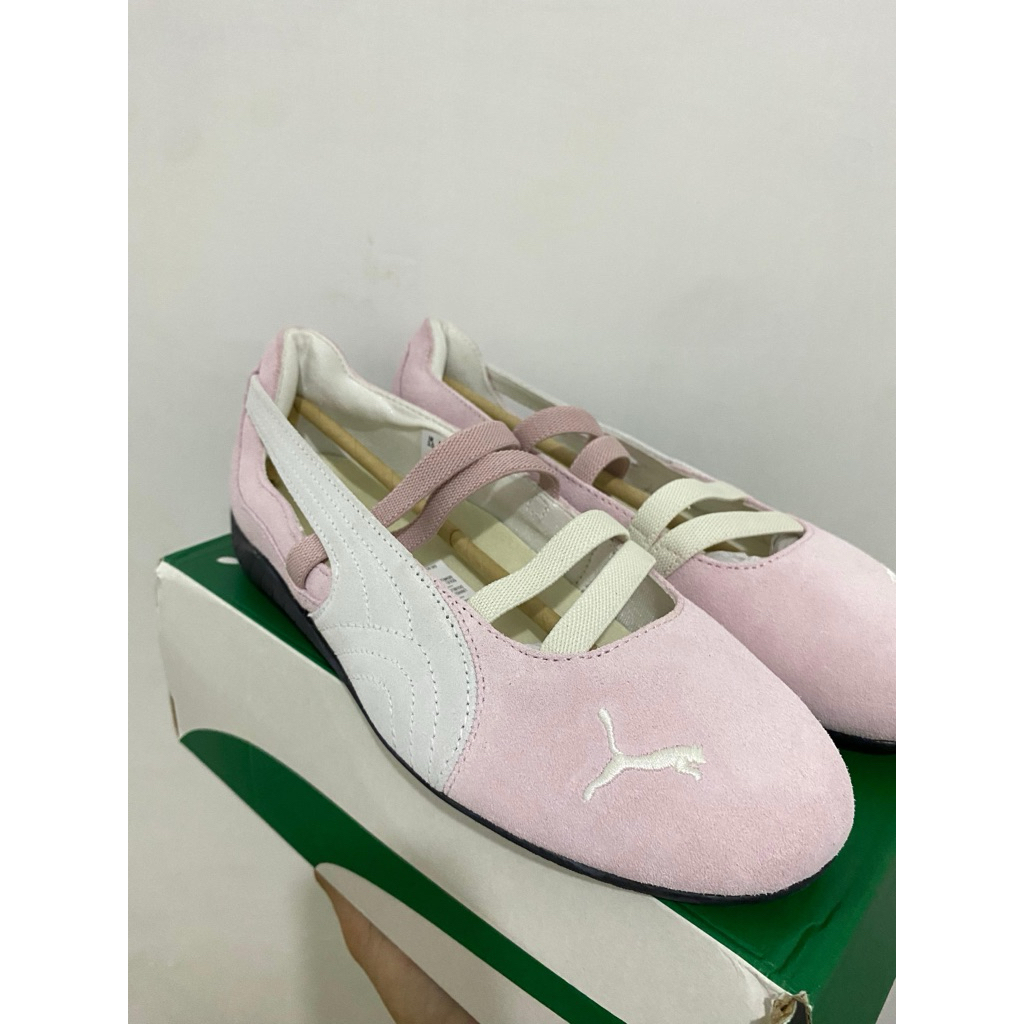 Ballet Puma Pink White