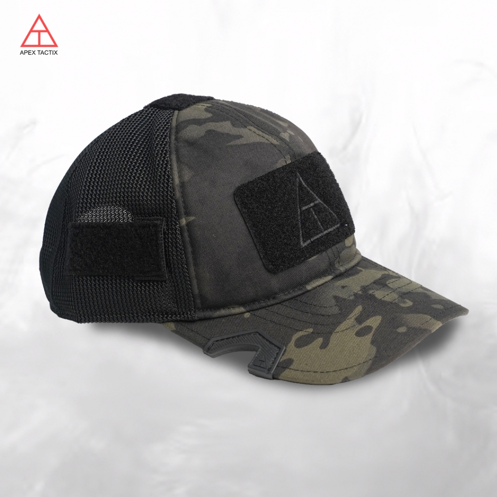 APEX TACTIX - TOPI CAMO GREY JARING | Topi Pria | Topi Tactical | Topi Outdoor | Topi Coak | Cap | B