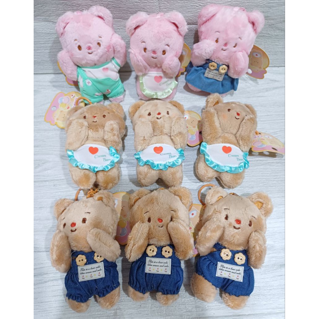 

READY BUTTER BEAR BAN GANTUNGAN KUNCI//KEYCHAIN BUTTER BEAR