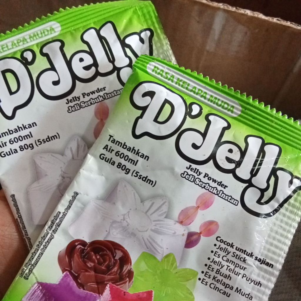 

D' jelly serbuk jeli instan - 10g