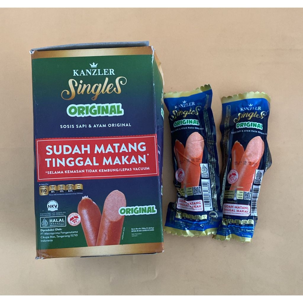 

KANZLER SOSIS SINGLES ORIGINAL (SUDAH MATANG)