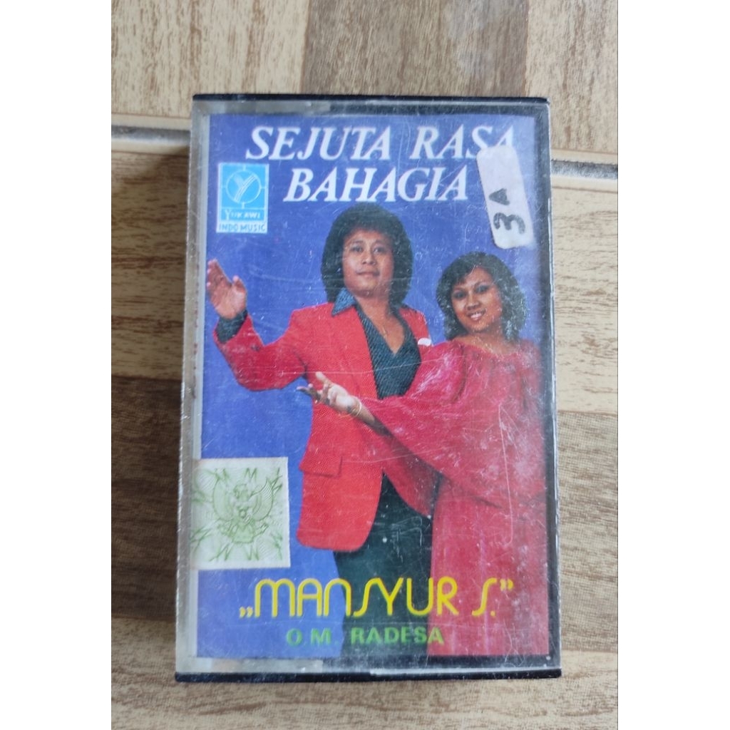 kaset pita "sejuta rasa bahagia" MANSYUR S, o.m radesa
