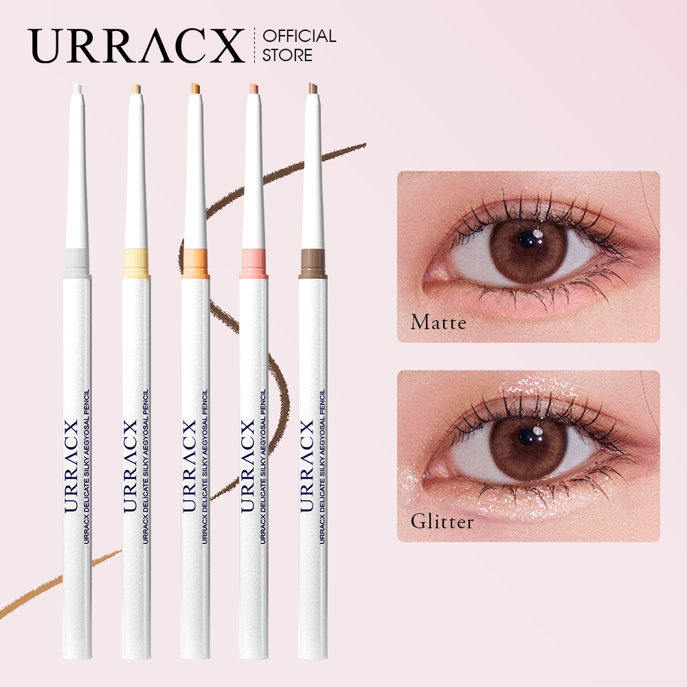 URRACX Aegyosal Pencil Highlighter 3D Glitter Aegyosal Liner Matte Silkworm Eyeliner Pensil Liner Ma