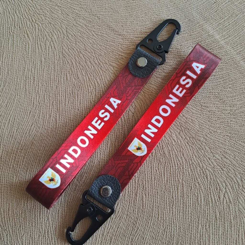 keychain TIMNAS INDONESIA premium