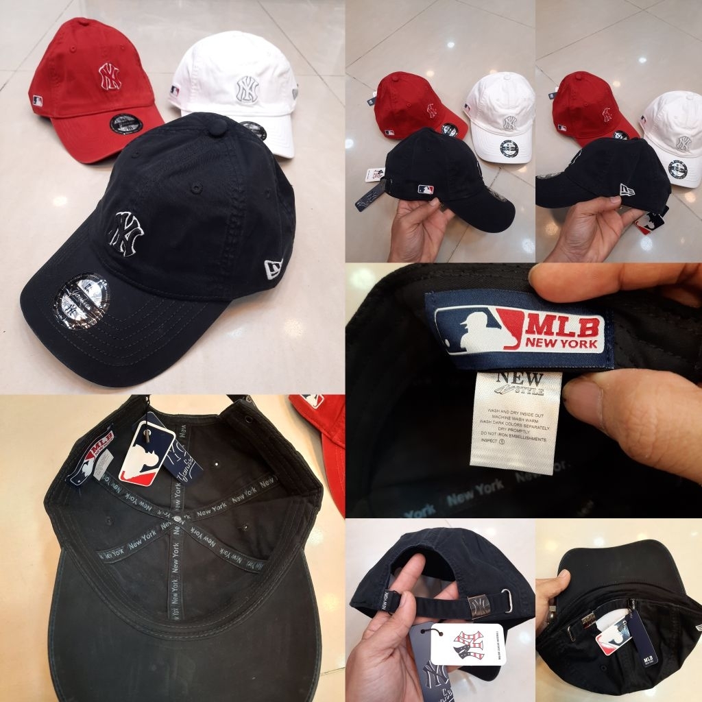 Topi Pria Topi Baseball Unisex Topi Branded impor premium high quality 100%