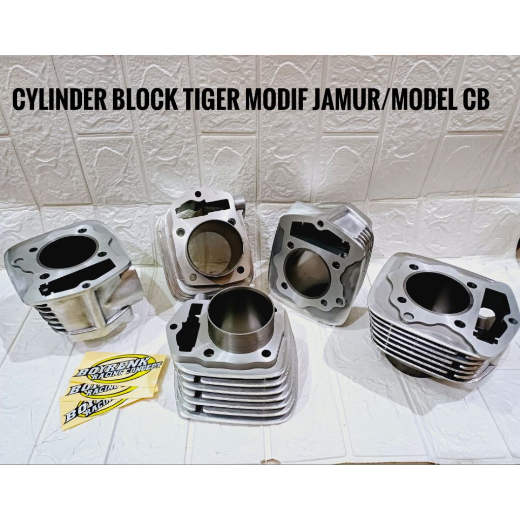 CYLINDER BLOK TIGER CUSTOM MODEL JAMUR