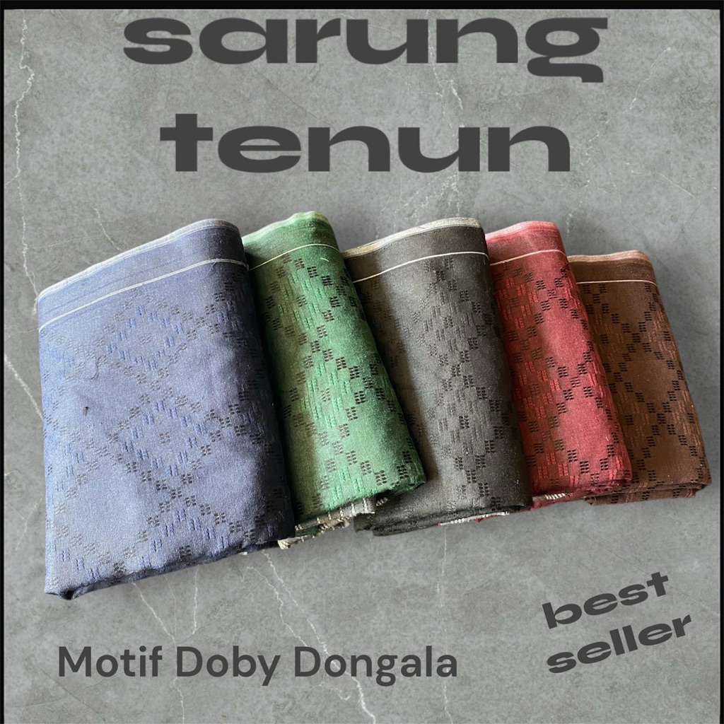 SARUNG TENUN DOBY DONGALA VARIANT WARNA