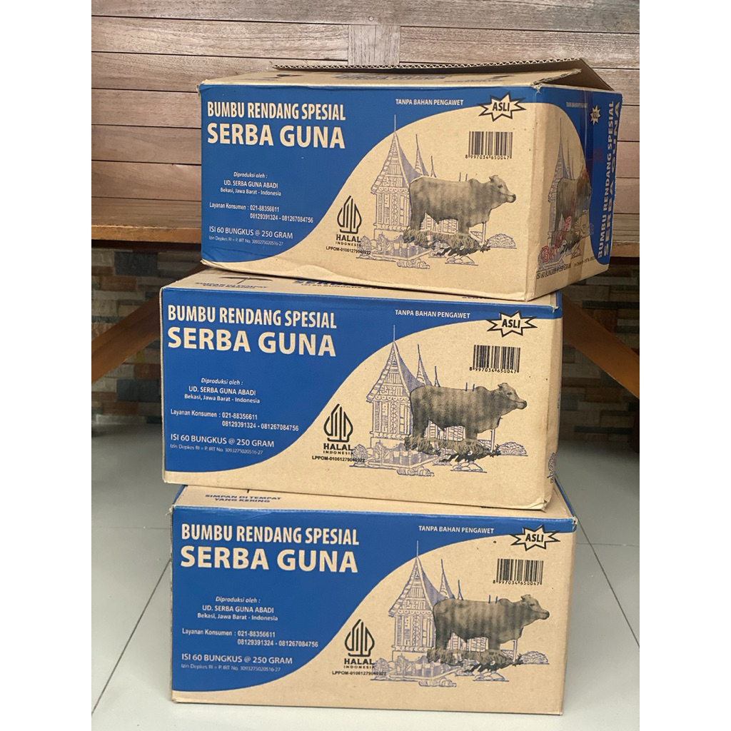 

bumbu masak serbaguna rendang & gulai 1 dus