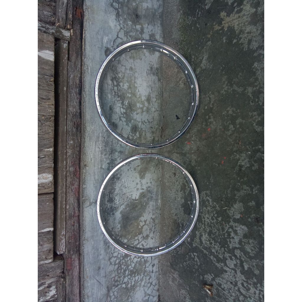 velg did ring 14 Yamaha Mio sporty/smile ukuran 14x140/14x160 original bekas copotan