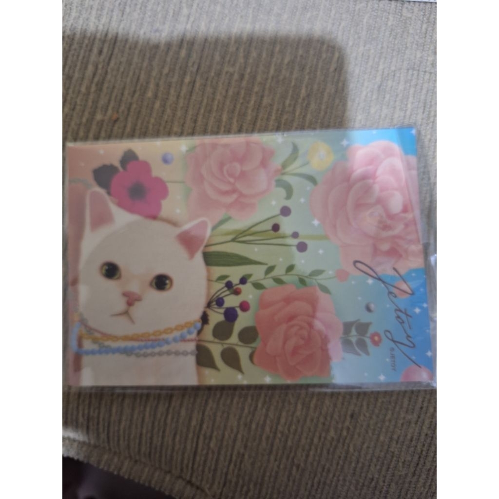 

kartu pos kucing jetoy/jetoy cat postcard