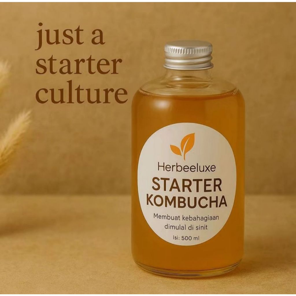 

STARTER KOMBUCHA PREMIUM | Biang Teh Fermentasi Tanpa SCOBY | Bikin 2 Liter Kombucha Sehat di Rumah