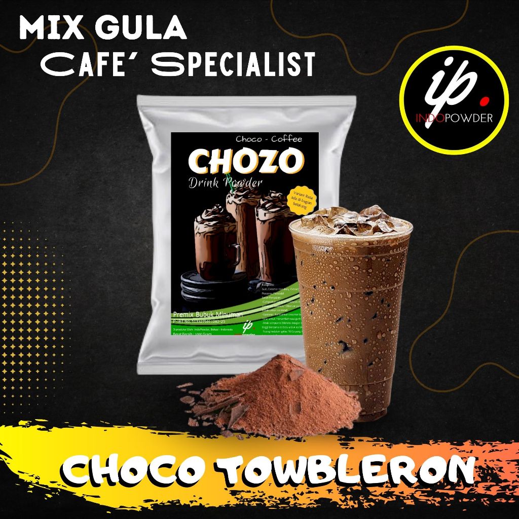 

IP Jakarta - Bubuk Minuman CHOCO TOWBLERON 1Kg / COKLAT TOWBLERON Untuk Cafe dan Minuman Kekinian