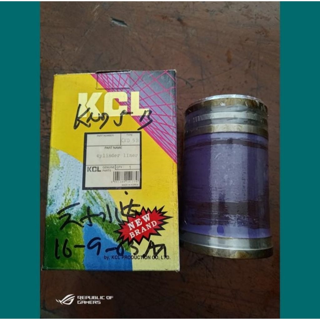 boring/liner only Kubota KND5B 1cylinder 6PK/HP