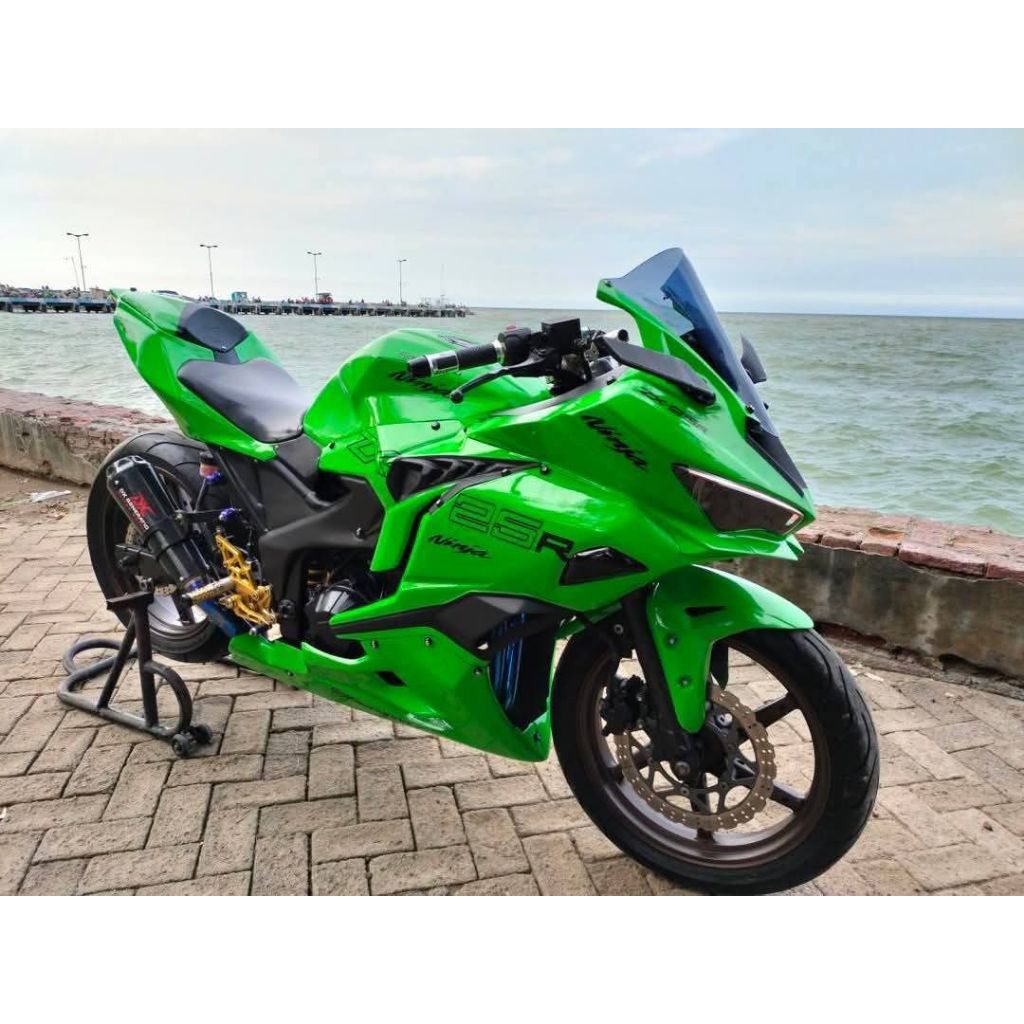 fairing full body model zx25r PNP pasang ke ninja 250 fi old