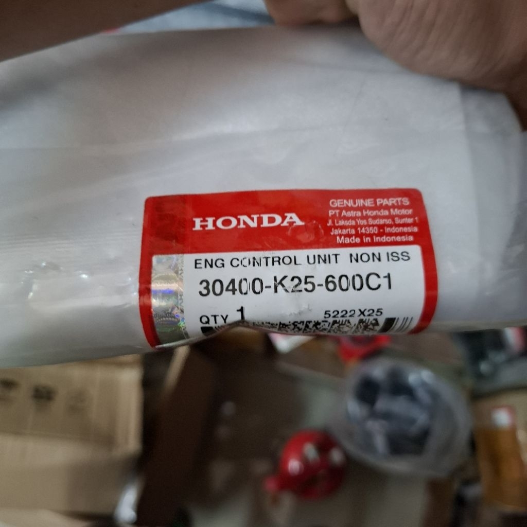 ECU MOTOR HONDA BeAT POP eSP K61 (2014 - 2019)Scoopy eSP K16R (2015 - 2017) NON ISS 30400-K25-600C1