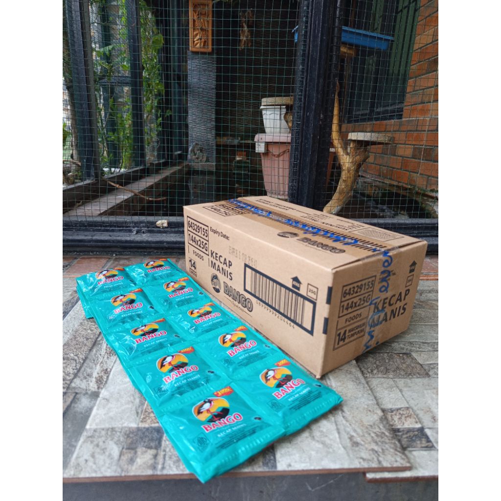 

PROMO Kecap Bango Sachet 25g 1000an 1 Dus Isi 144 Sachet