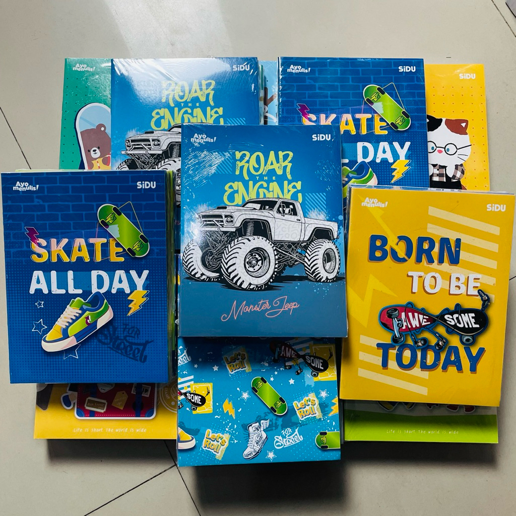 

Buku Tulis SIDU 38 Lembar 1 Pak (isi 10 buku)