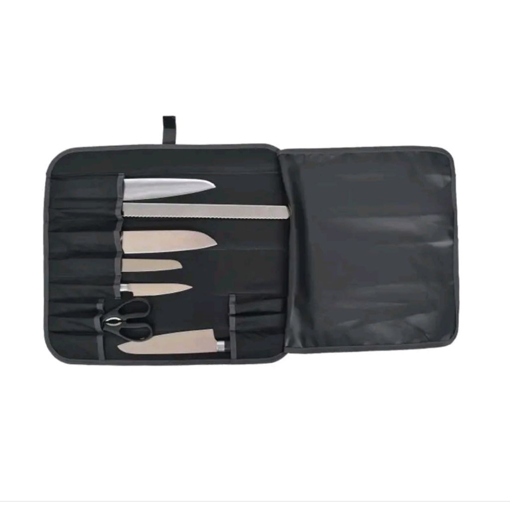Tas pisau dan golok panjang, tas pisau set dapur model jingjing