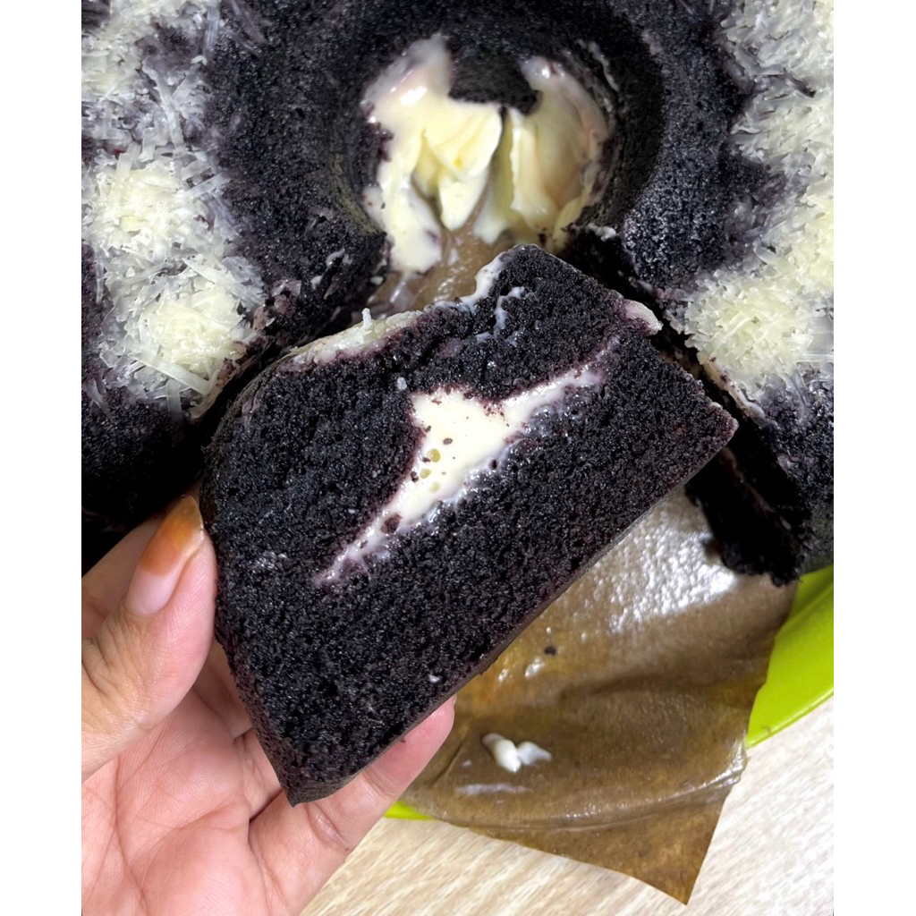 PREMIUM BOLU KETAN HITAM KEJU LUMER | BOLU KETAN KEJU LUMER | BOLU KETAN HITAM CHEESE LUMER | BOLU K