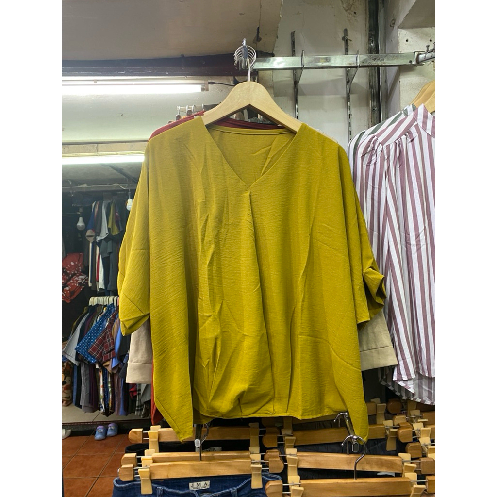 Outer Crinkle Jumbo Blouse Crinkle Jumbo kekinian