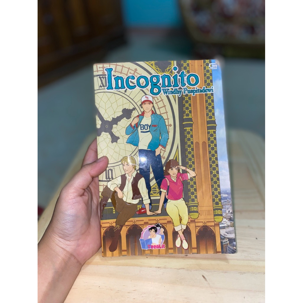 Preloved Novel Incognito by Windhy Puspitadewi