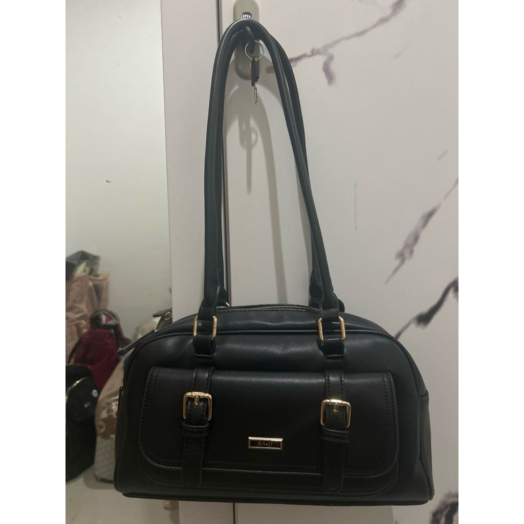 PRELOVED Tas Shoulder Bag ENJI FREE gantungan kunci boneka