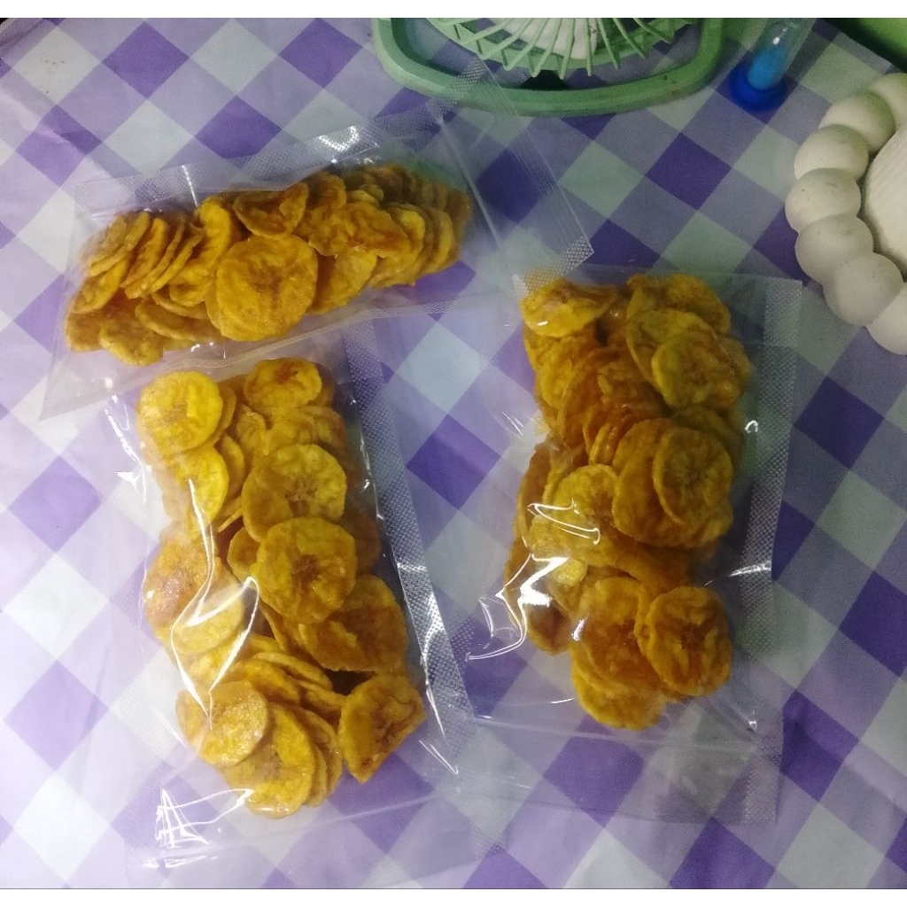 

Kripik Pisang 60 gr Tipis Renyah Spesial (Manis Legit) by Alim Foody