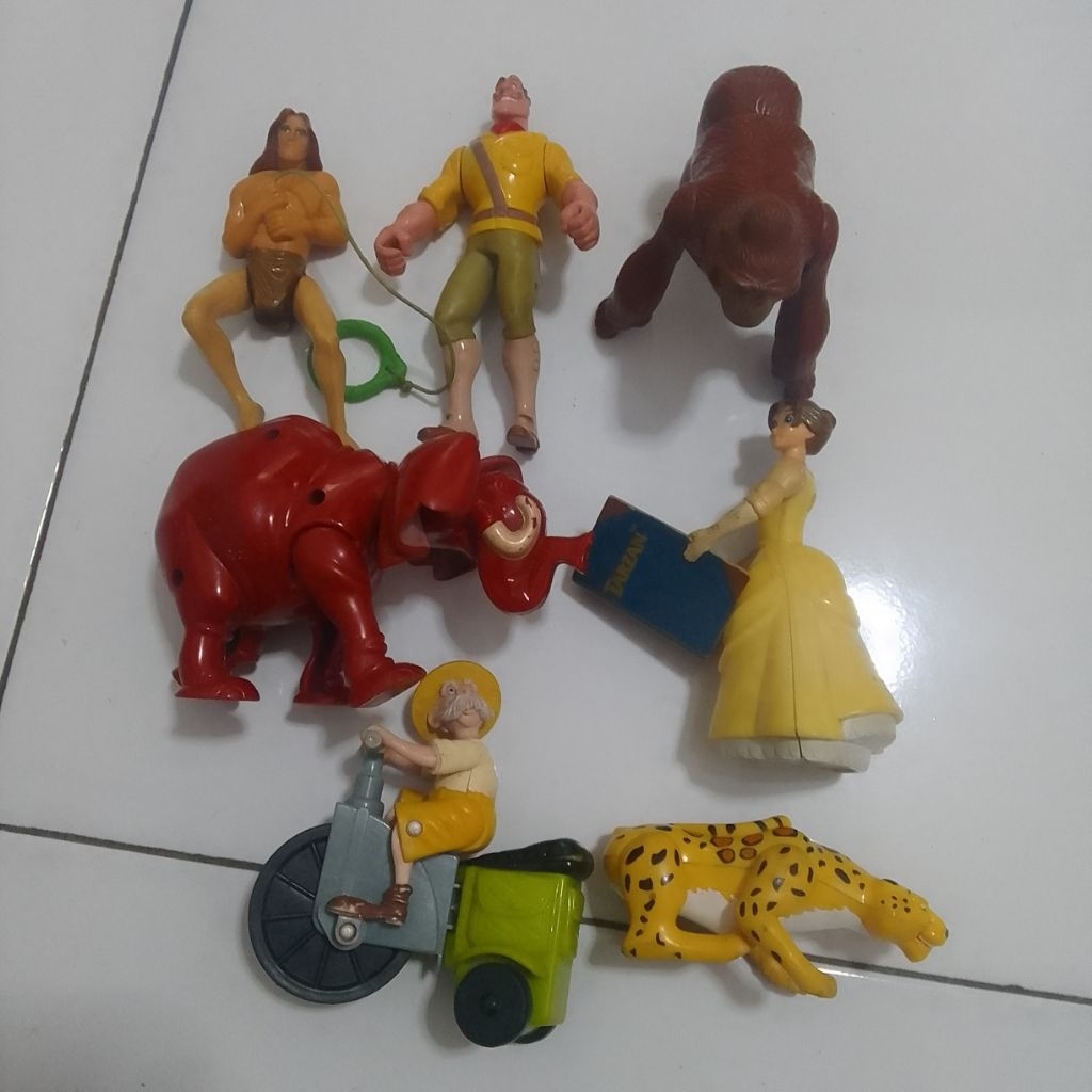 Take All Set Figure Tarzan Dll ori