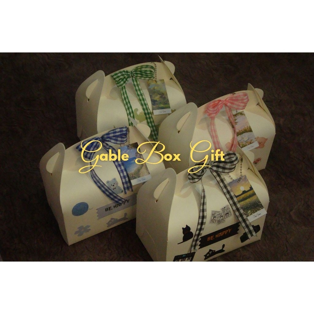 

Gable Box Gift (wajib baca deskripsi)