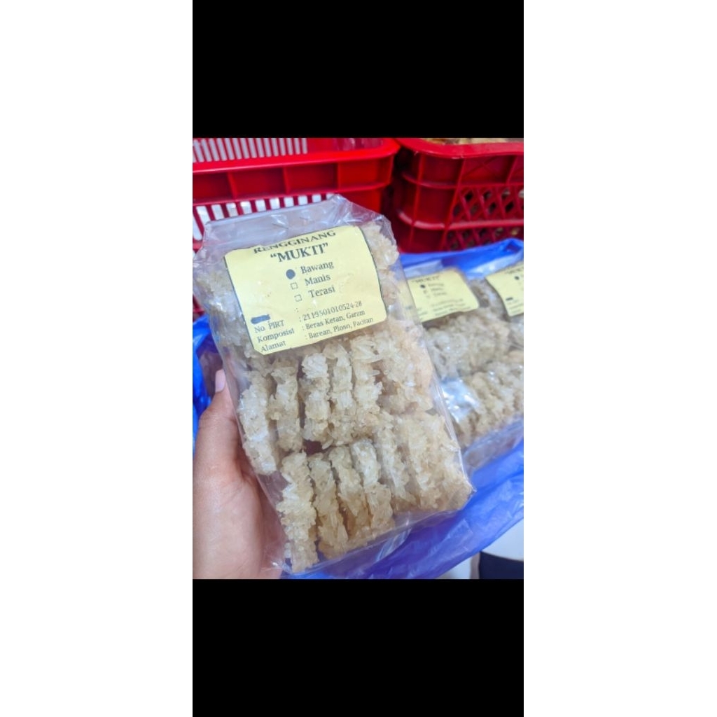 

krecek ketan / rengginang