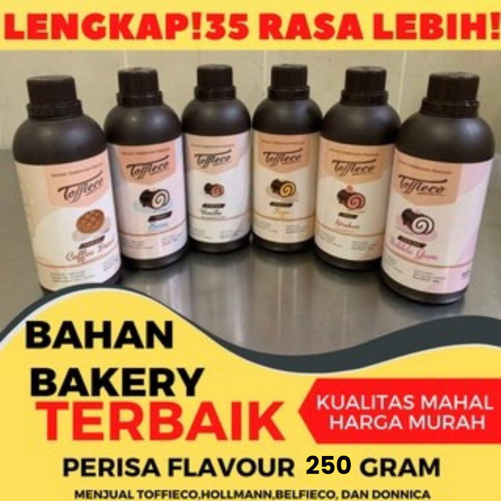 

TERLENGKAP! Flavour dan Perisa Toffieco 250 Gram Moka Bubble Gum Pandan Coklat