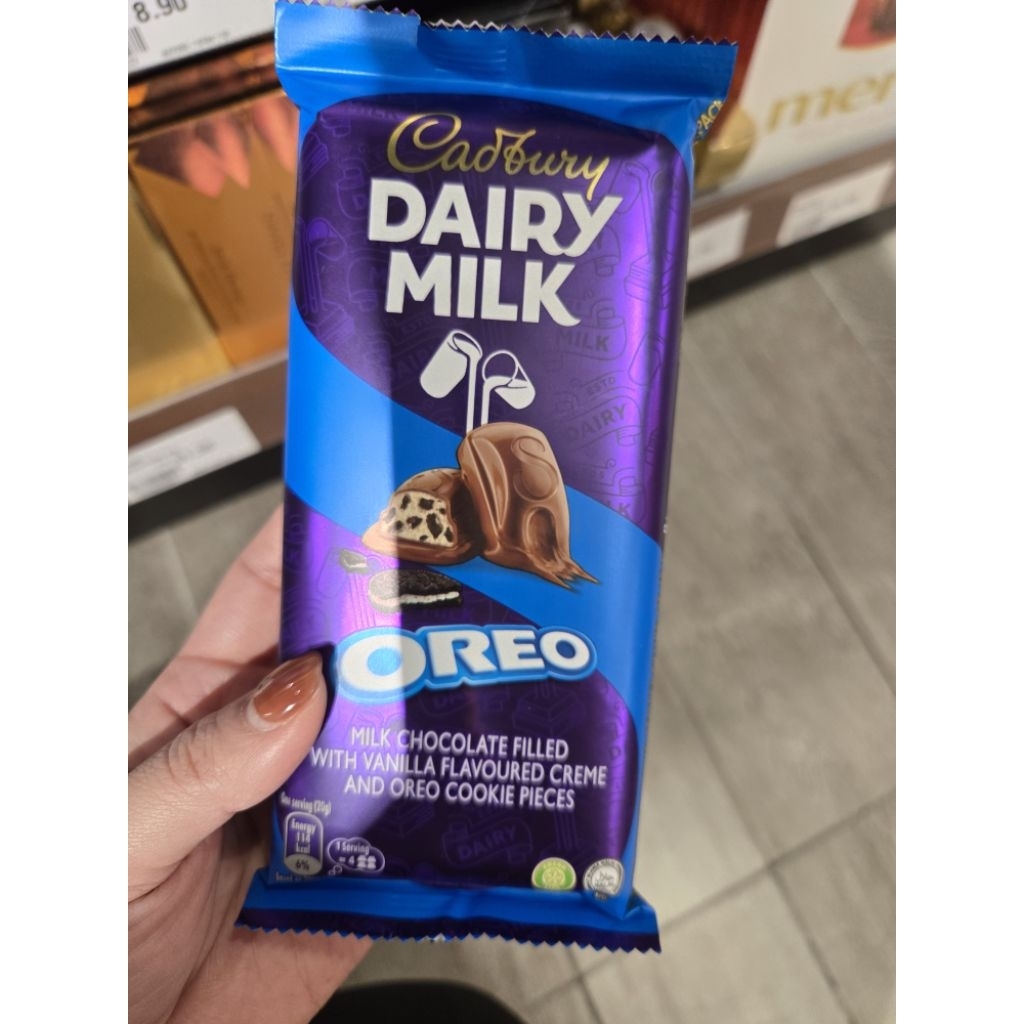 

(pre-order) original cadburry dairy milk oreo / bubbly / peppermint