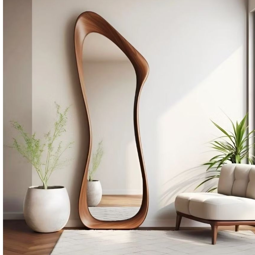 CERMIN FULL BODY 70 X 170 CM / CERMIN DINDING BESAR JATI SOLID