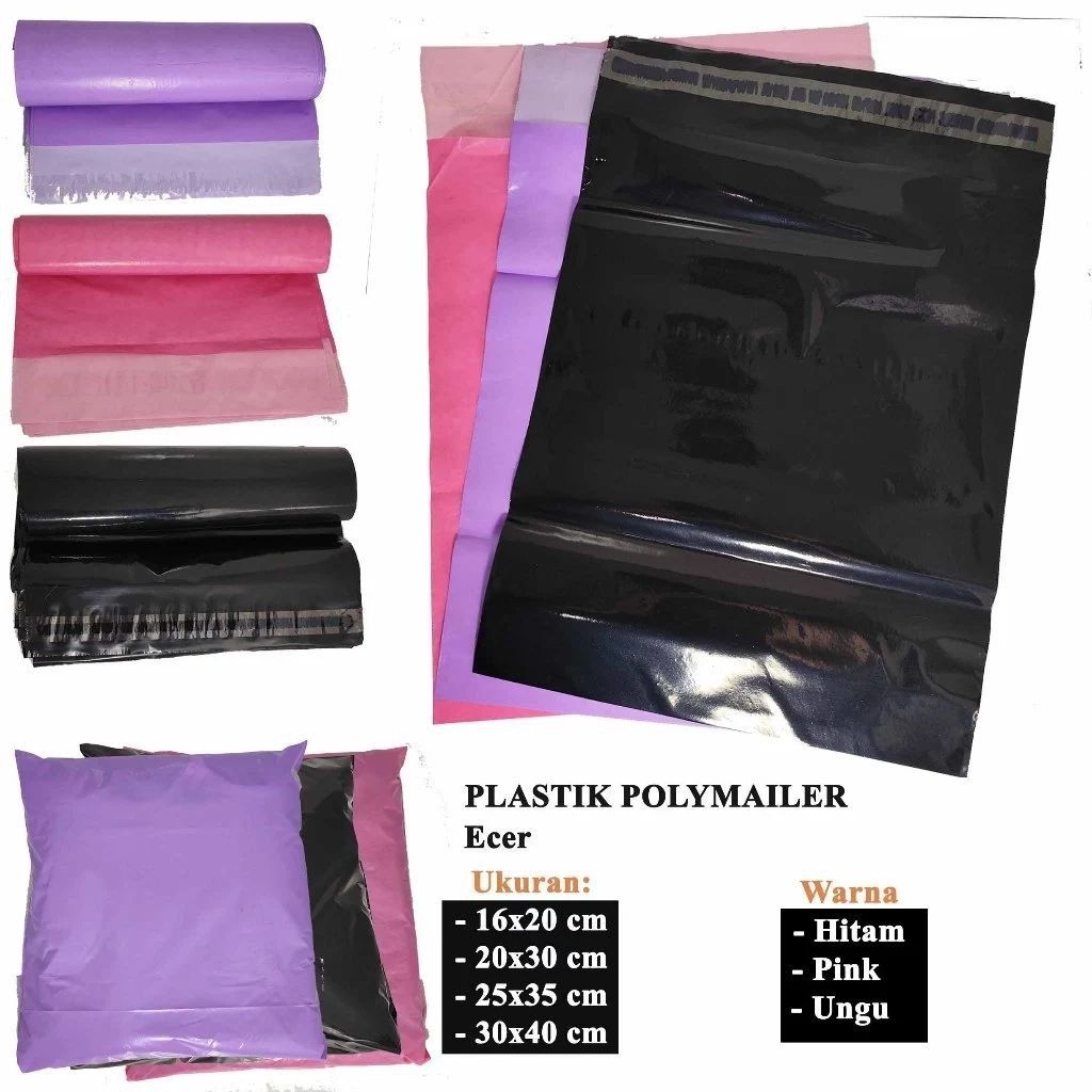 

Packing Polymailer Olshop - Tahan Air &