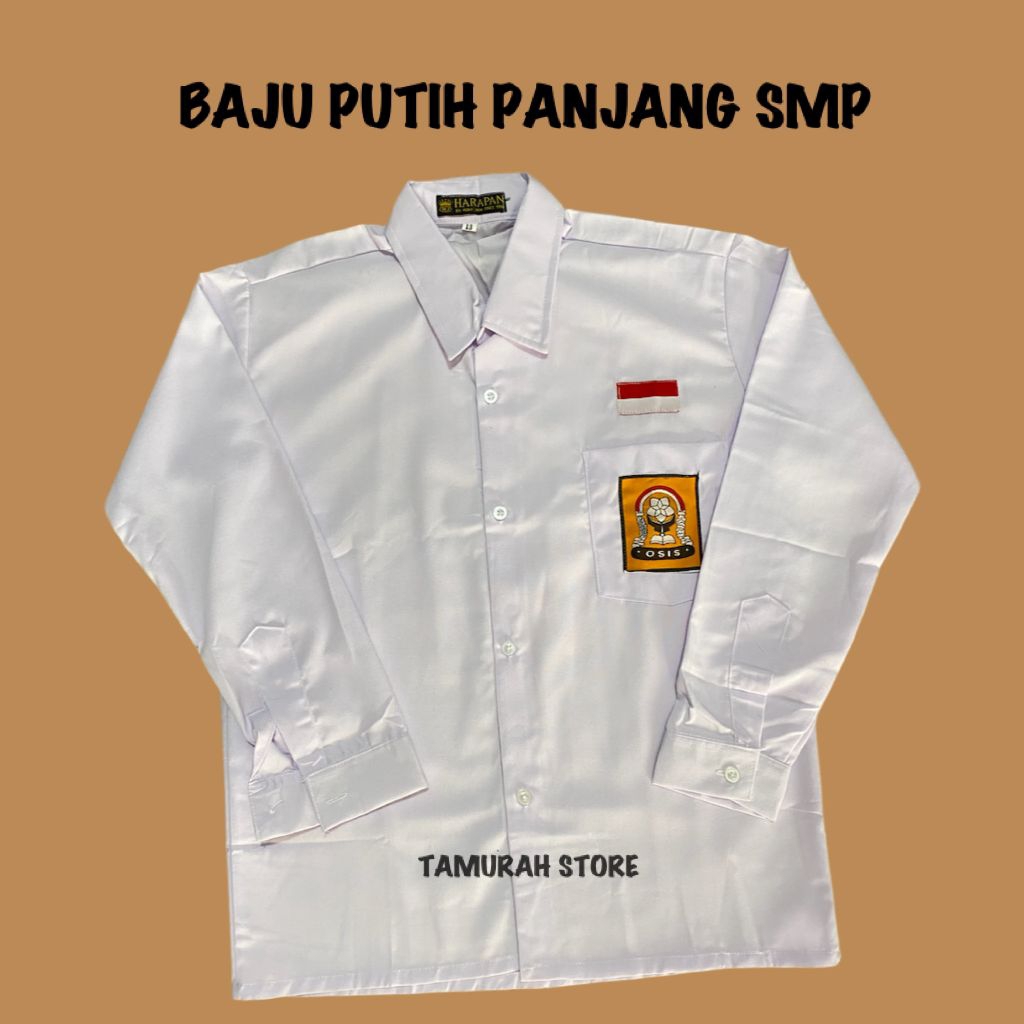 BAJU SERAGAM SMP ANAK LAKI-LAKI KELAS 1 SMP SAMPAI 3 SMP//SERAGAM SEKOLAH SMP