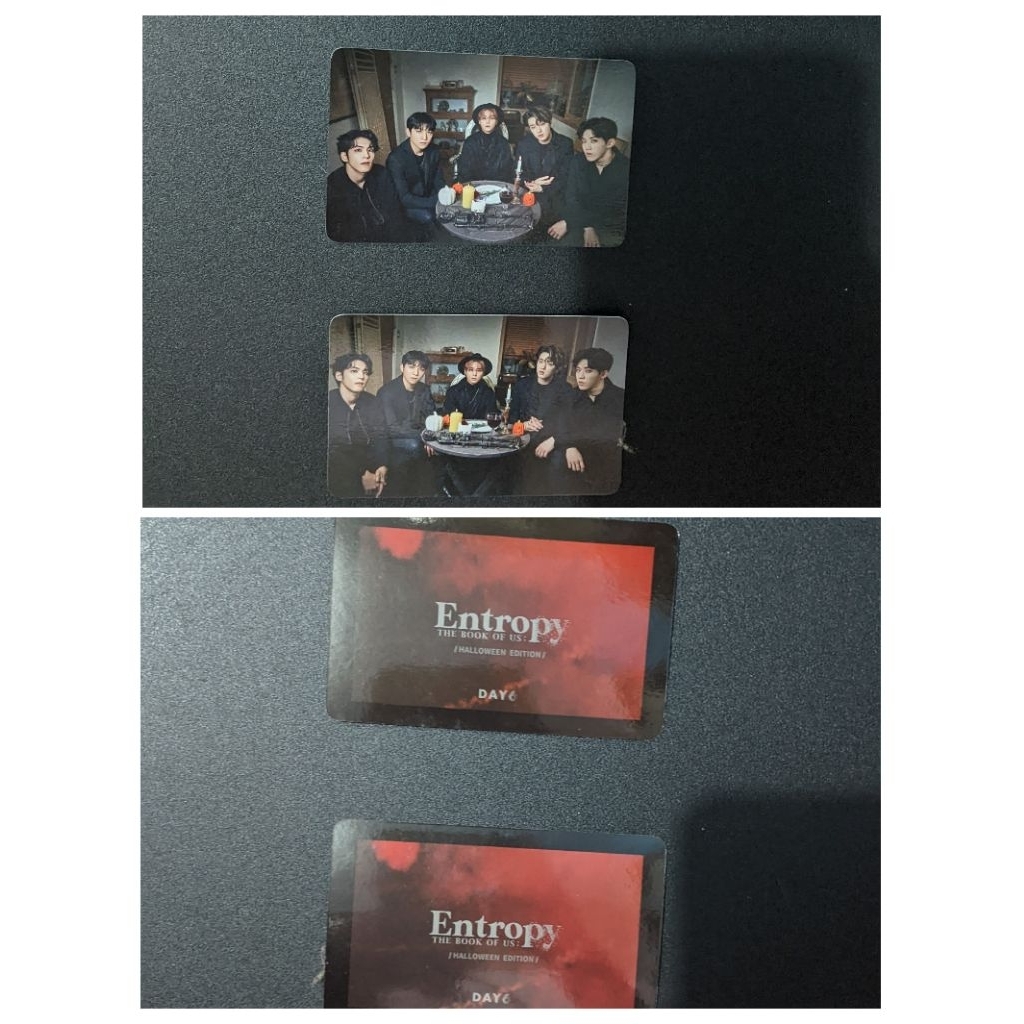 PHOTOCARD DAY6 ENTROPY: THE BOOK OF US / HALLOWEEN EDITION / EA