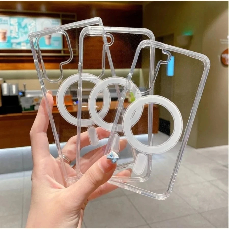 PBA CASE Clear MAGSAFE FOR SAMSUNG S23, S24, S25, A55, A56