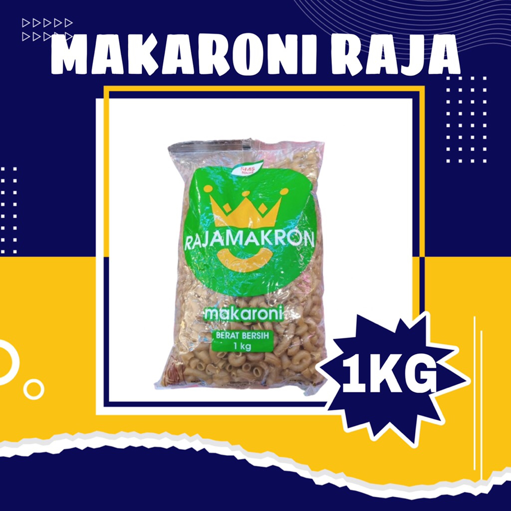 

Makaroni Mentah Rajamakron 1KG Dijamin Renyah & Mengembang Sempurna, Langsung dari Kemasan