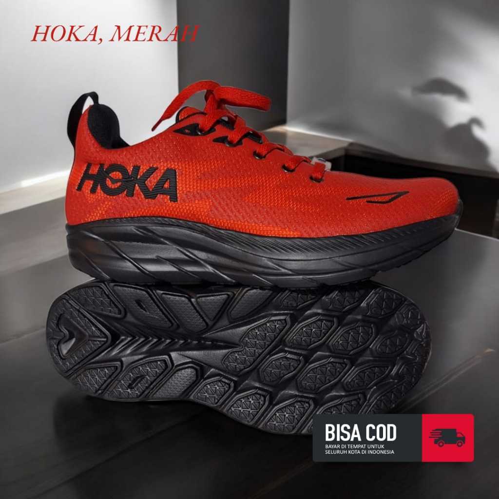 terbaru sepatu hoka carbon x2 runing shoes hoka lari olahraga sneakers pria wanita