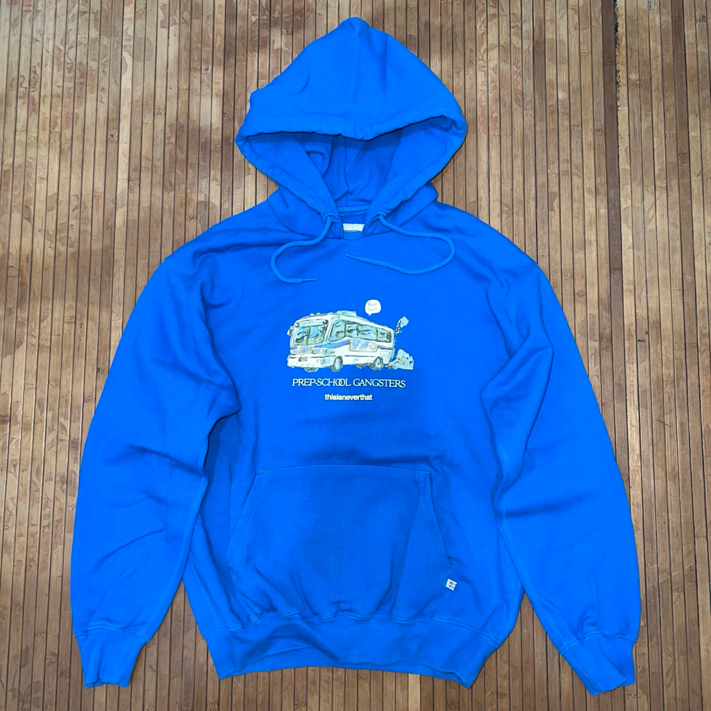 THISISNEVERTHAT FW19 LIGHT BLUE HOODIE