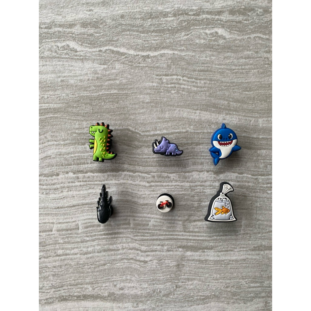 Jibbitz Crcs 6 Pcs Preloved