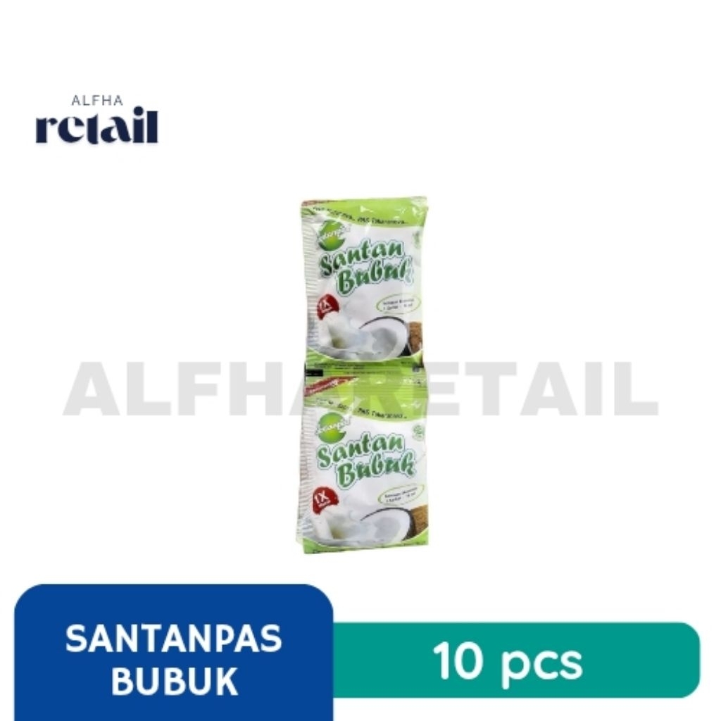 

Santan Bubuk Isi 10 pcs | Santanpas