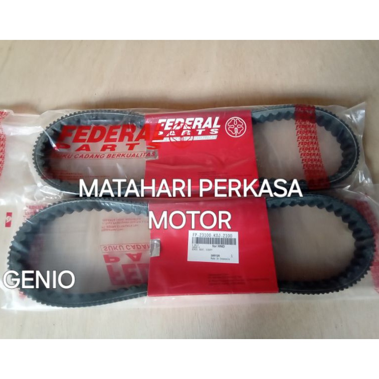 KODE N97N Vanbelt FEDERAL Only GENIO BEAT DELUXE KOJ