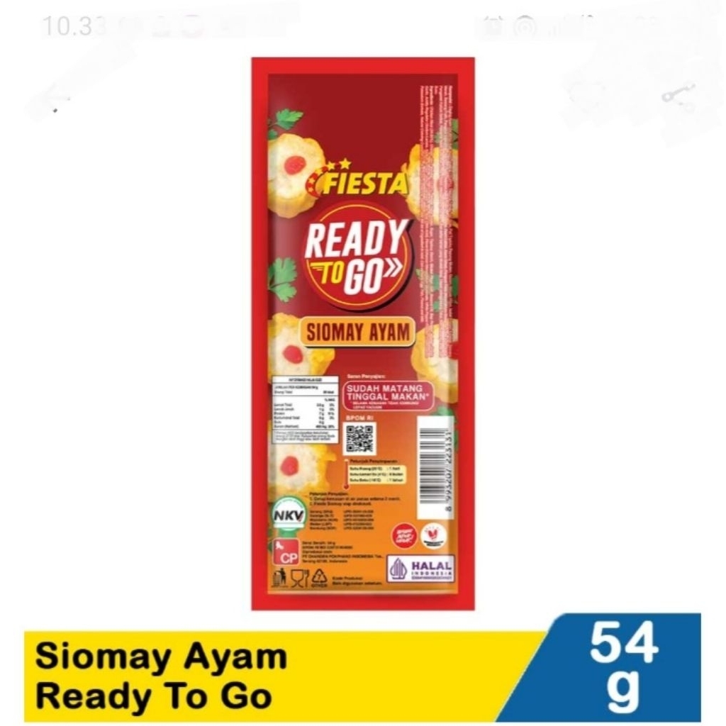 

Fiesta Siomay Ayam Ready To Go 54gr